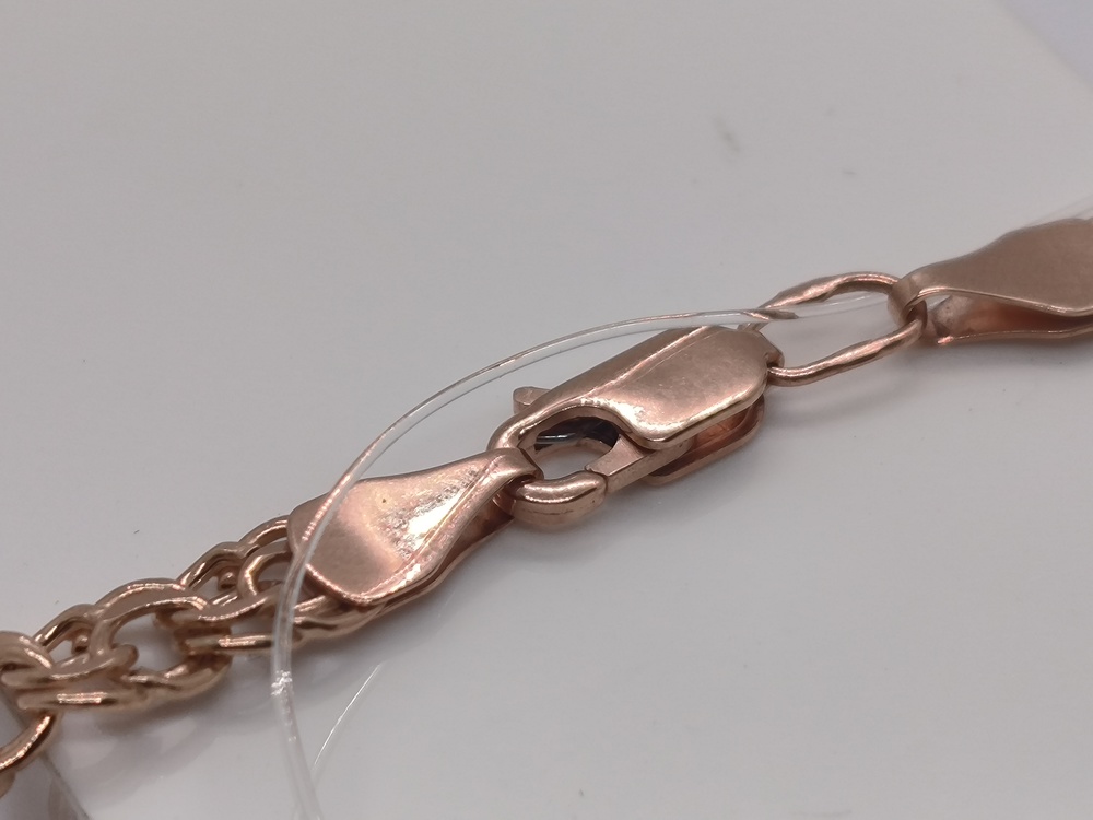 БРАСЛЕТ ПУСТОТЕЛЫЙ Бисмарк (Au 585)