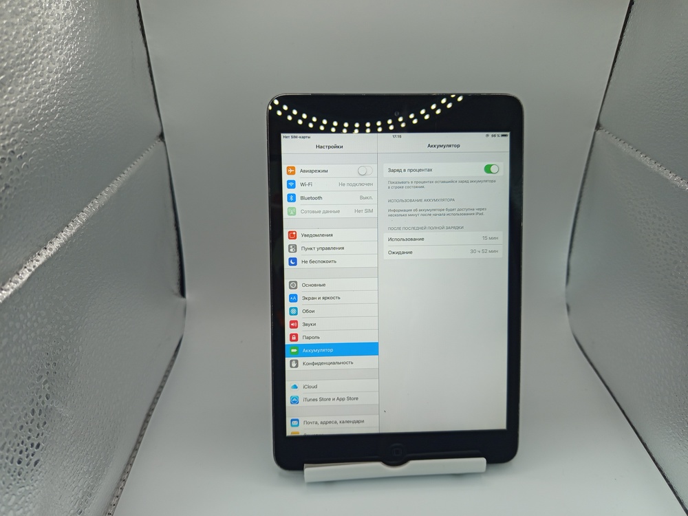 Планшет Apple iPad mini 16 ГБ A1455 (Wi-Fi + Cellular)