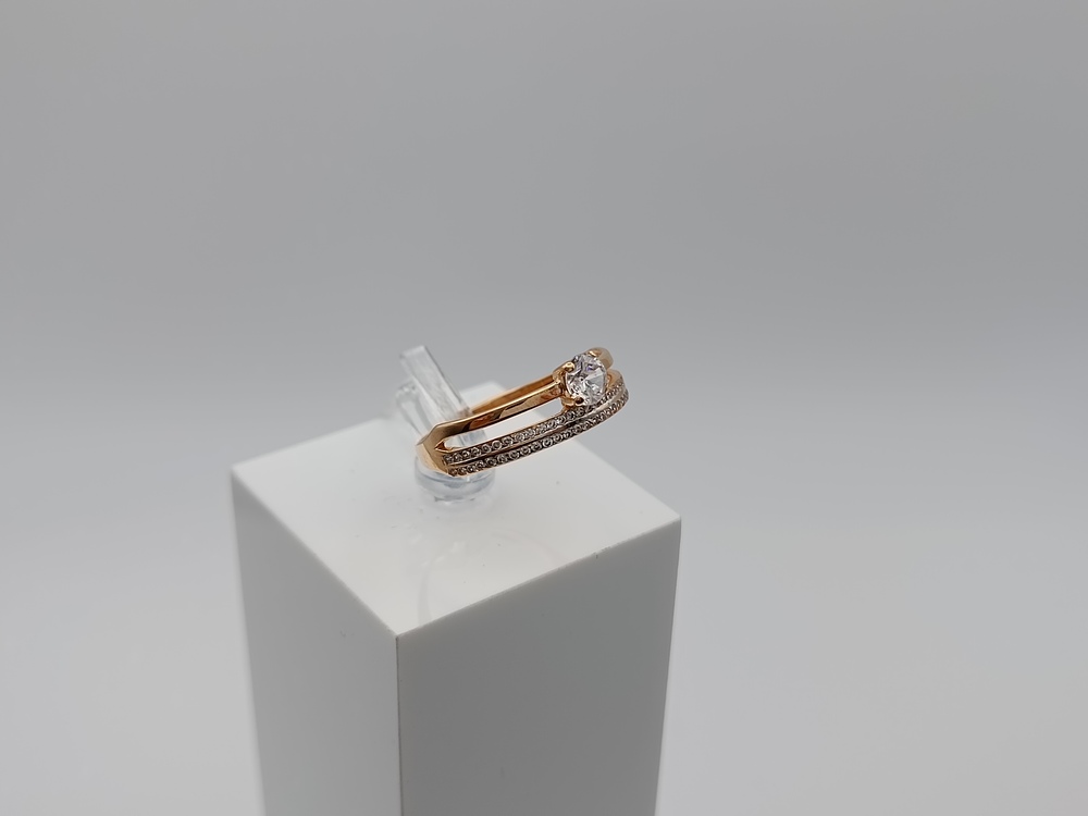 КОЛКМИ585 КОЛЬЦО С КАМНЯМИ (Au 585)