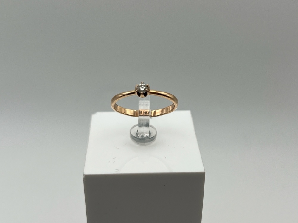 КОЛЬЦО БРИЛЛИАНТ Au 585