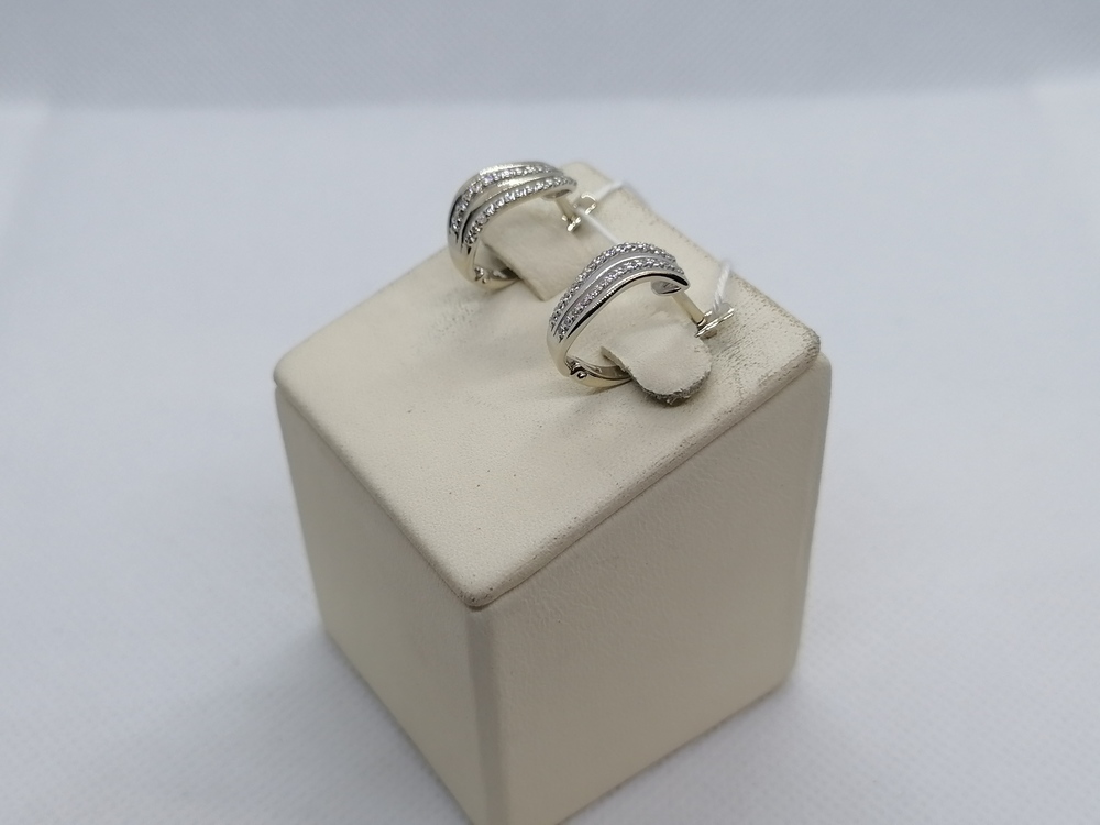 СЕРЬГИ С КАМНЯМИ (Au 585)