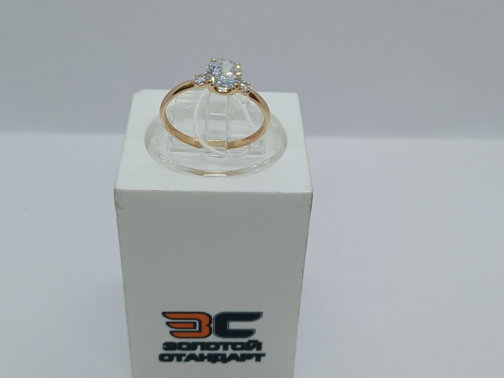 КОЛКМИ585 КОЛЬЦО С КАМНЯМИ (Au 585)
