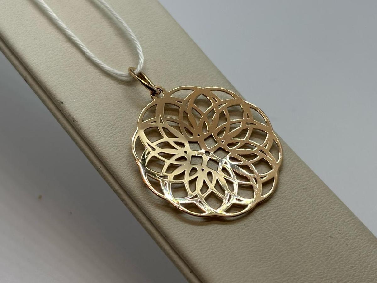 ПОДВЕСКА БЕЗ КАМНЯ Au 585