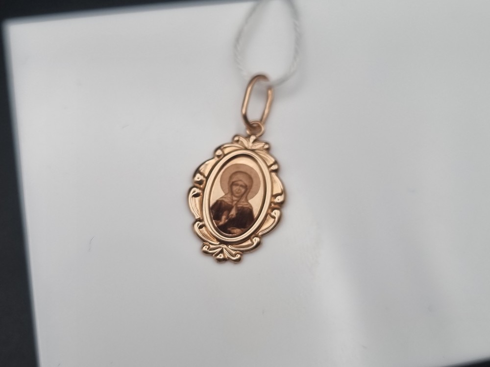 ПОДИБК585 ПОДВЕСКА ИКОНА БЕЗ КАМНЯ (Au 585)