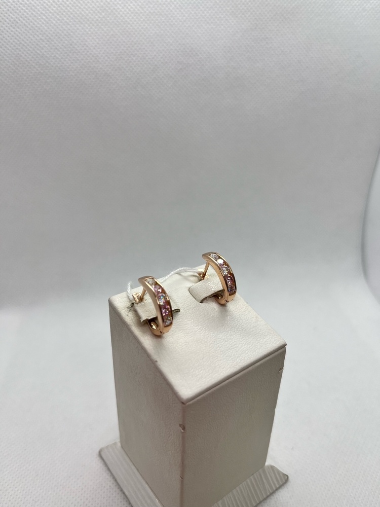 СЕРЬГИ С КАМНЯМИ (Au 585)