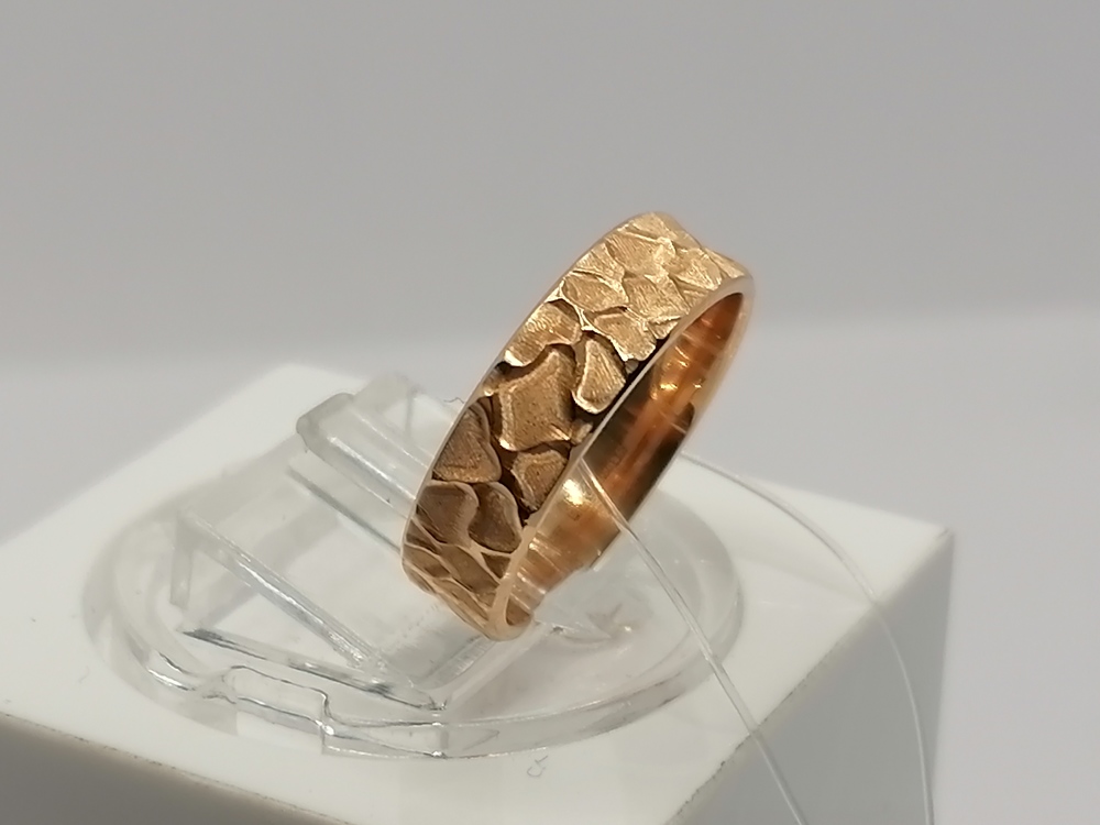 500-000-033 КОЛЬЦО ОБРУЧАЛЬНОЕ (Au 585)