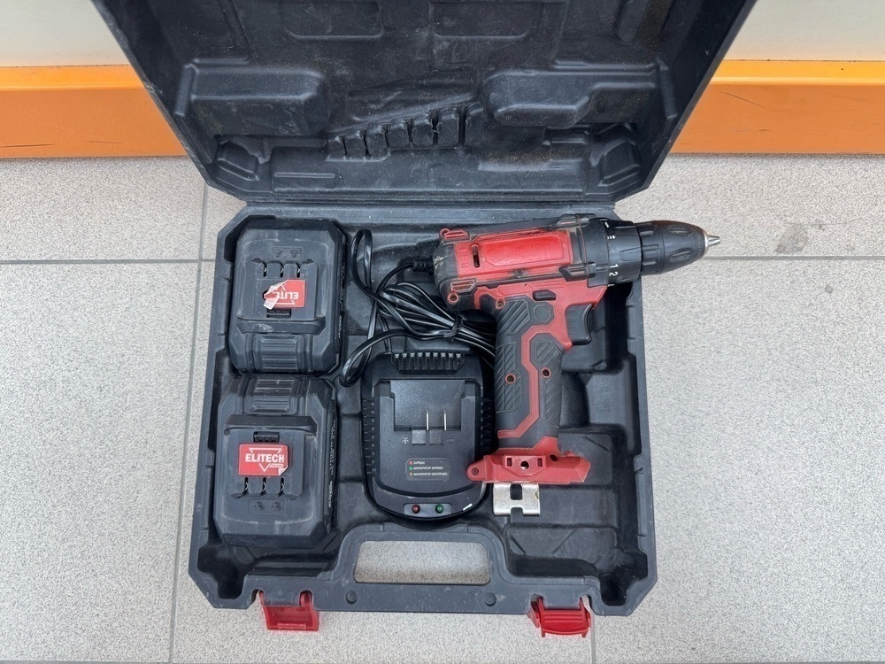 Шуруповерт Elitech DA-18-2LC