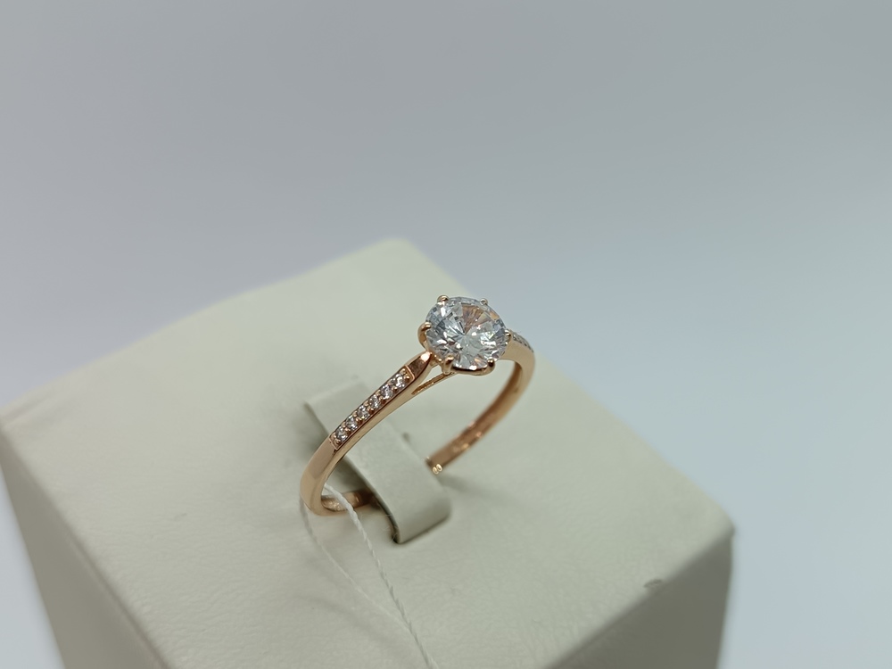 КОЛКМИ585 КОЛЬЦО С КАМНЯМИ (Au 585)