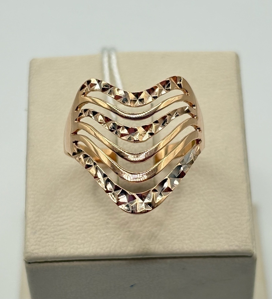 КОЛБКМ585 КОЛЬЦО БЕЗ КАМНЯ (Au 585)