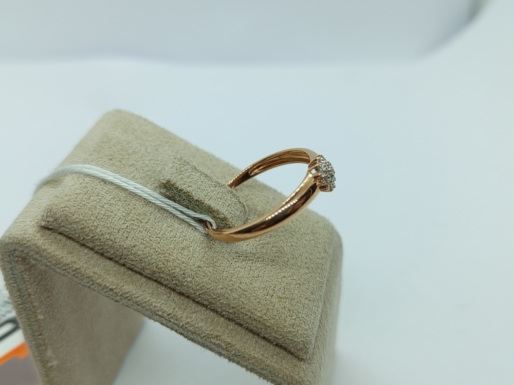 КОЛЬЦО БРИЛЛИАНТ Au 585