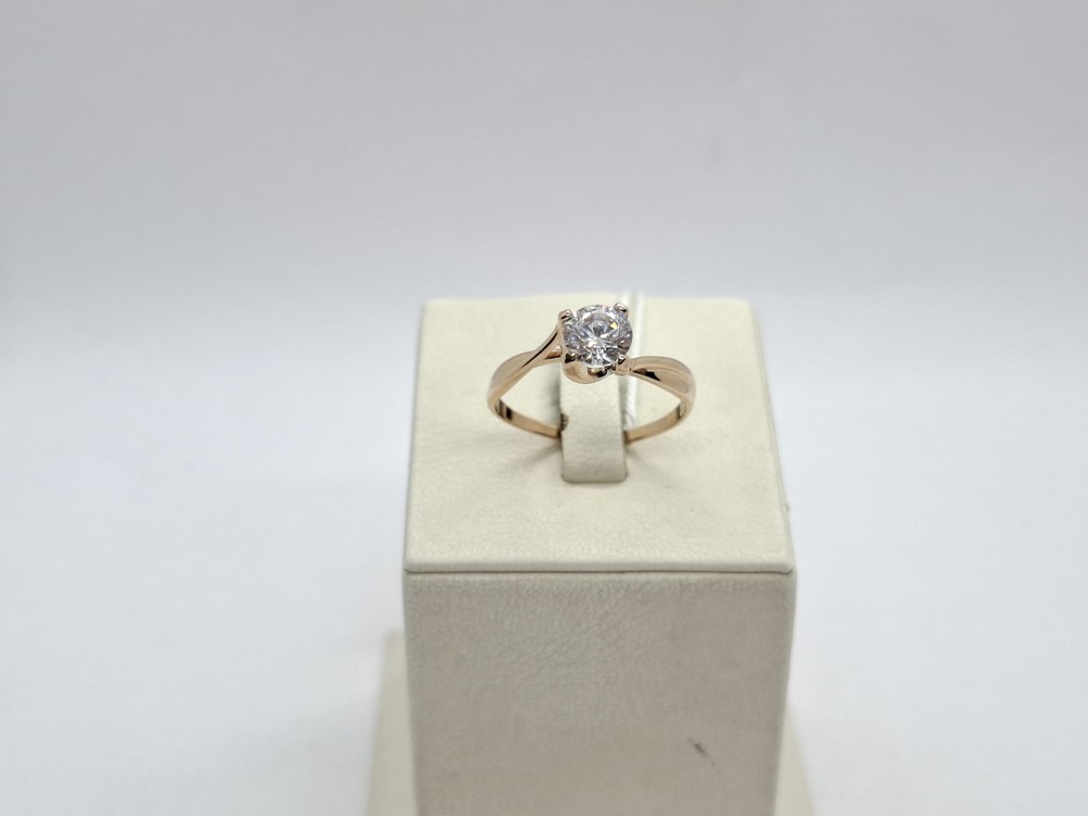 КОЛЬЦО С КАМНЕМ (Au 585)