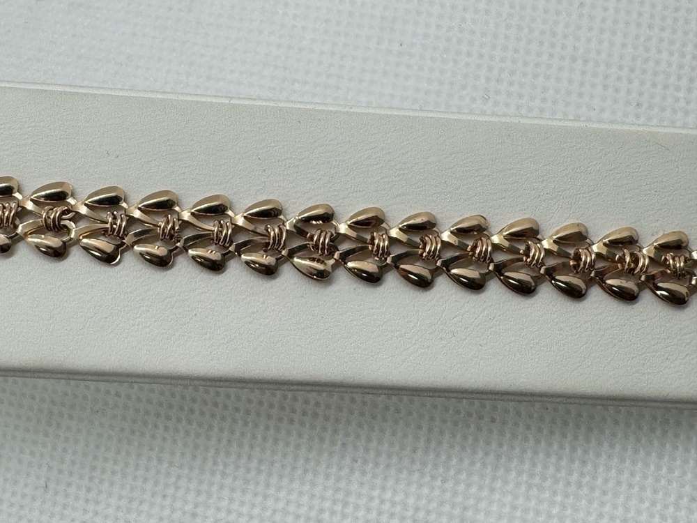 БРАСЛЕТ ПУСТОТЕЛЫЙ Штамповка Au 585