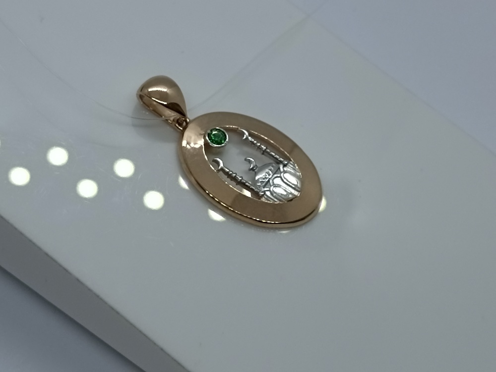 ПОДВЕСКА МЕЧЕТЬ с камнем (Au 585)