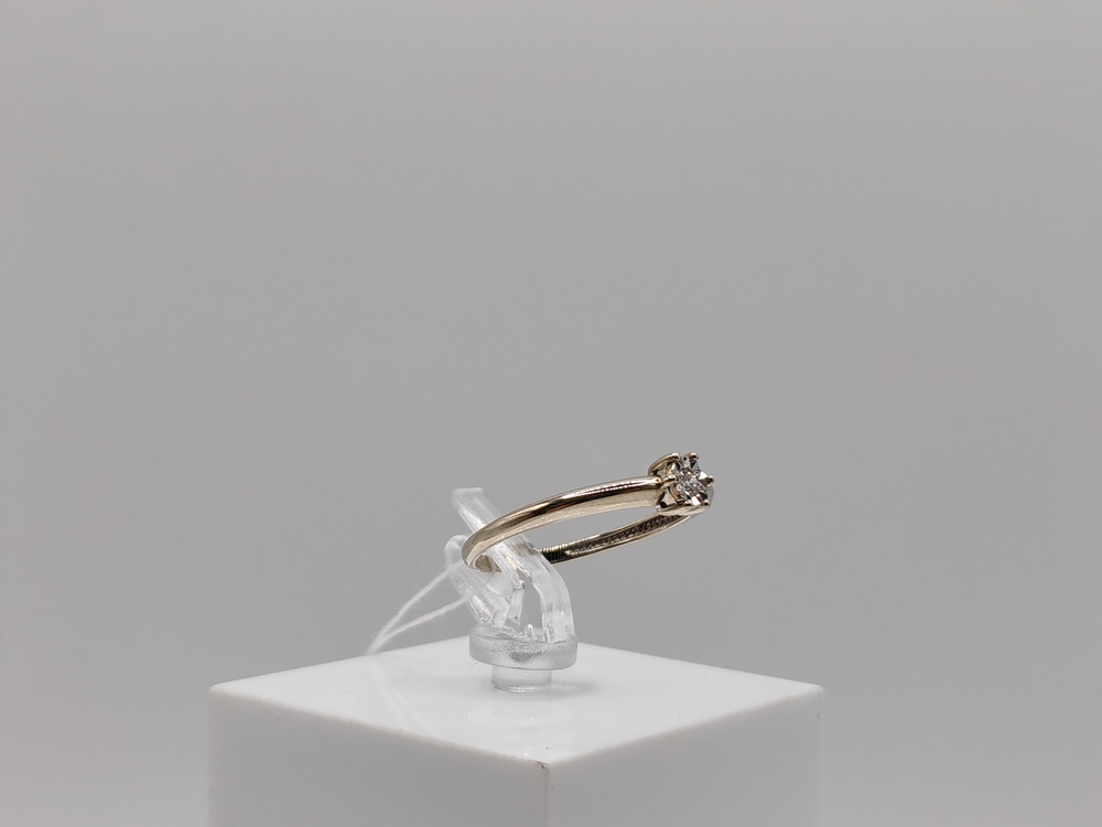 КОЛЬЦО БРИЛЛИАНТ Au 585