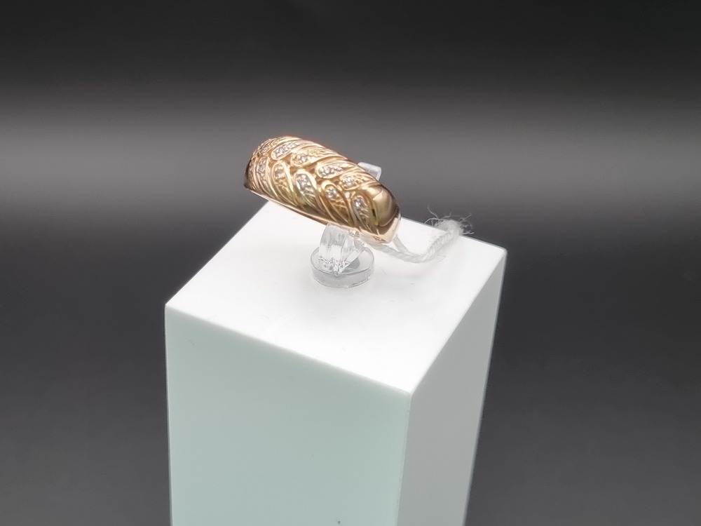 КОЛКМИ585 КОЛЬЦО С КАМНЯМИ (Au 585)