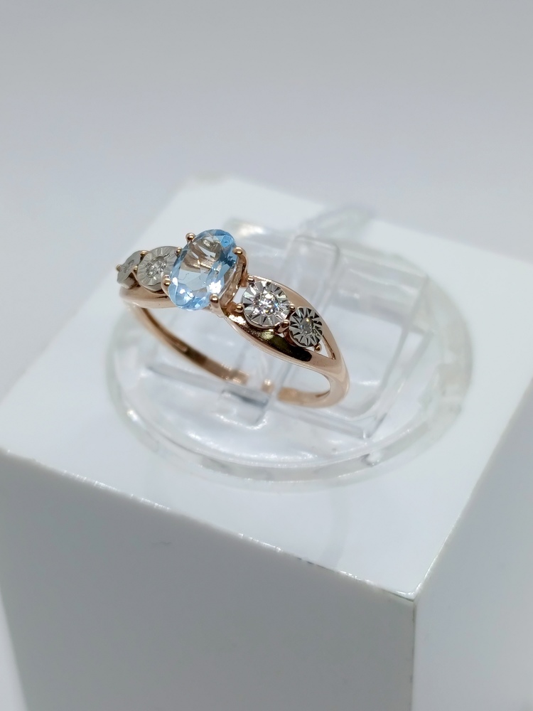 КОЛЬЦО БРИЛЛИАНТ Au 585