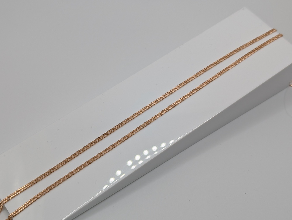 ЦЕПЬ ПОЛНОВЕСНАЯ Ромб двойной (Au 585)