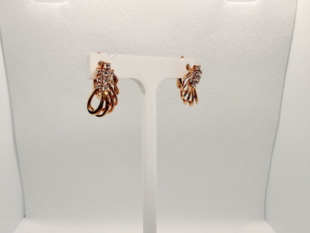 СЕРЬГИ С КАМНЯМИ (Au 585)