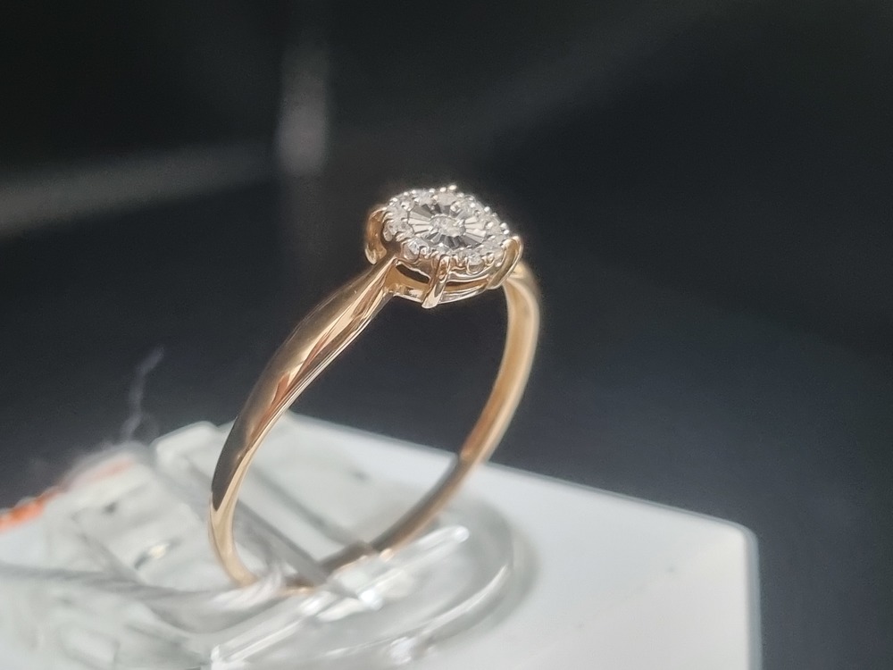 КОЛЬЦО БРИЛЛИАНТ Au 585