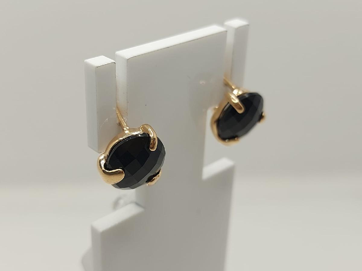 СЕРЬГИ С КАМНЕМ (Au 585)