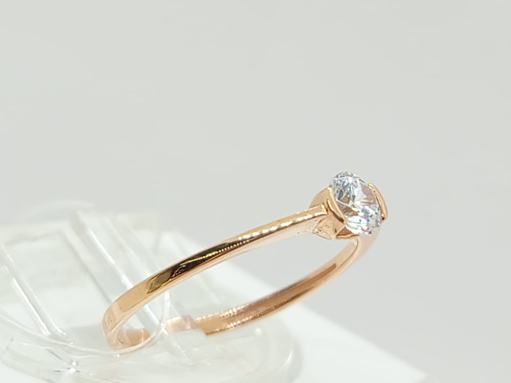 КОЛЬЦО С КАМНЕМ (Au 585)