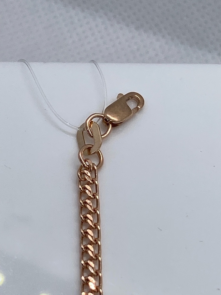 БРАСЛЕТ ПУСТОТЕЛЫЙ Царь (Au 585)