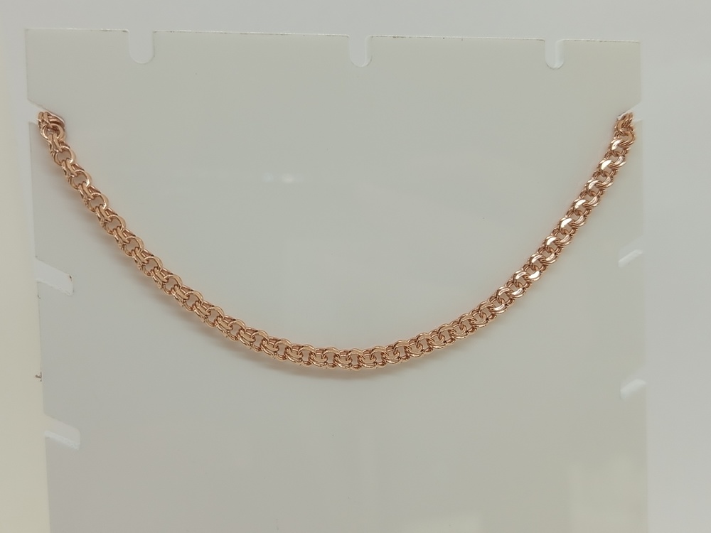 ЦЕПЬ ПУСТОТЕЛАЯ Бисмарк (Au 585)