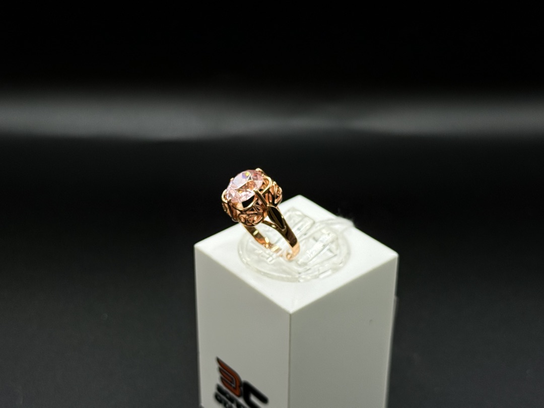 КОЛКМ583 КОЛЬЦО С КАМНЕМ (Au 583)