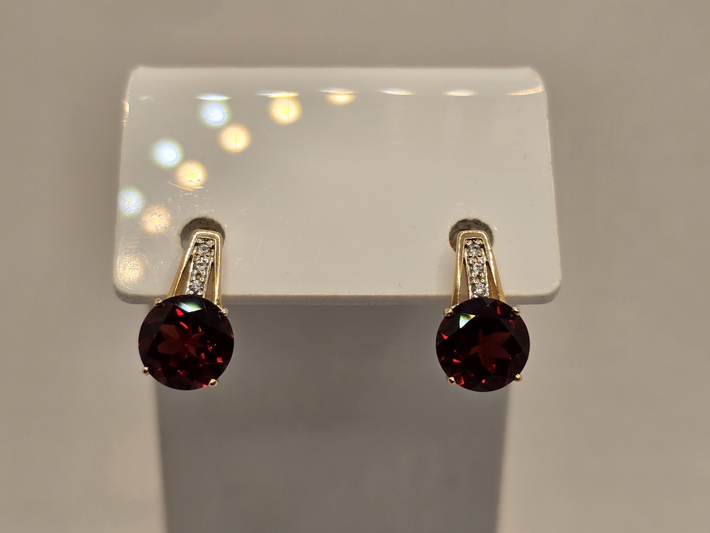 СЕРЬГИ С КАМНЯМИ (Au 585)