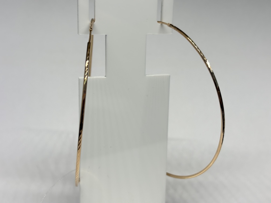 СЕРЬГИ КОНГО без камня (Au 585)