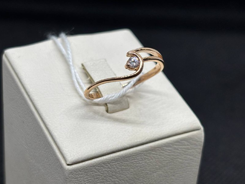 КОЛЬЦО С КАМНЕМ (Au 585)