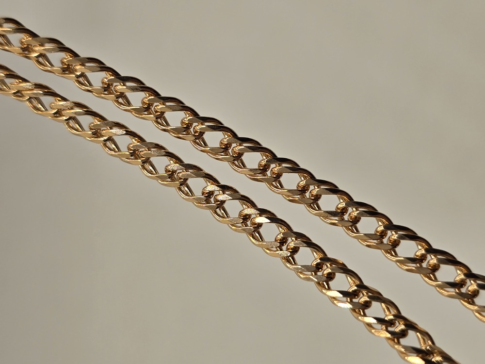 ЦЕПЬ ПОЛНОВЕСНАЯ Ромб двойной (Au 585)