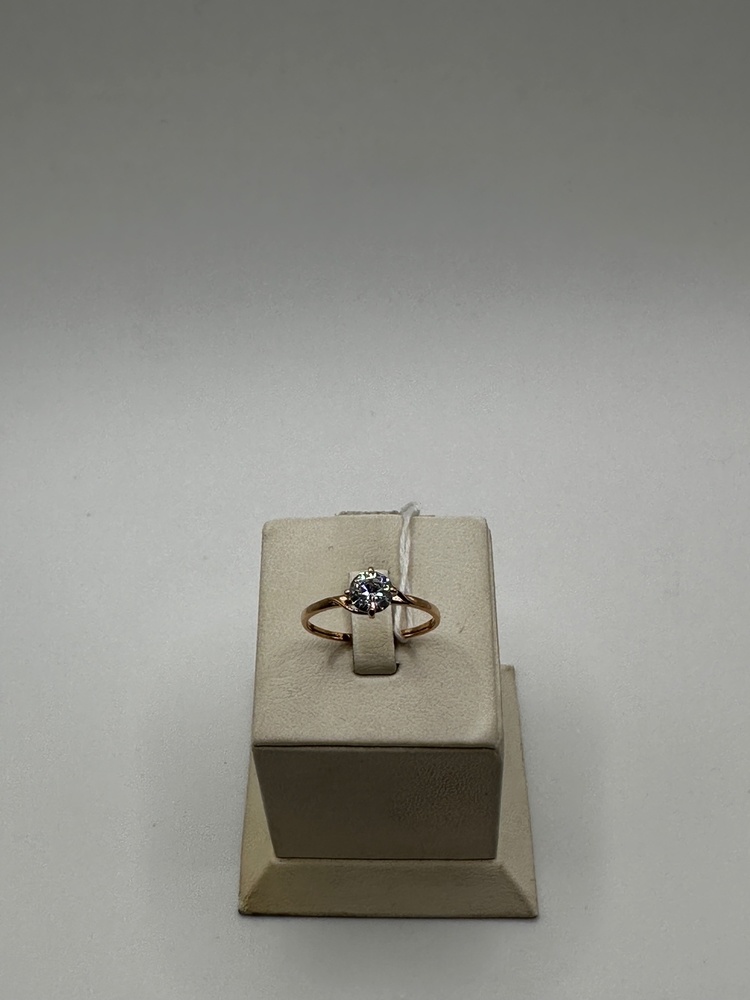 КОЛКМ585 КОЛЬЦО С КАМНЕМ (Au 585)