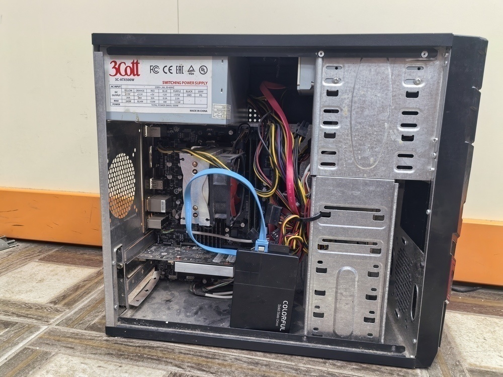 Системный блок 3Q; FX-4100, GeForce GT 1030, 8 Гб, Нет, 500 Гб