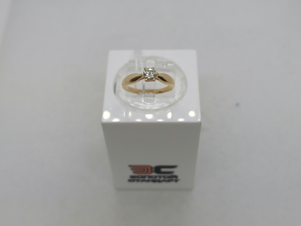 КОЛЬЦО БРИЛЛИАНТ Au 585