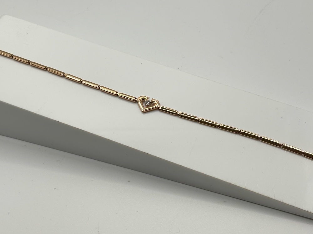 БРАСЛЕТ ФАНТАЗИЯ с камнем (Au 585)