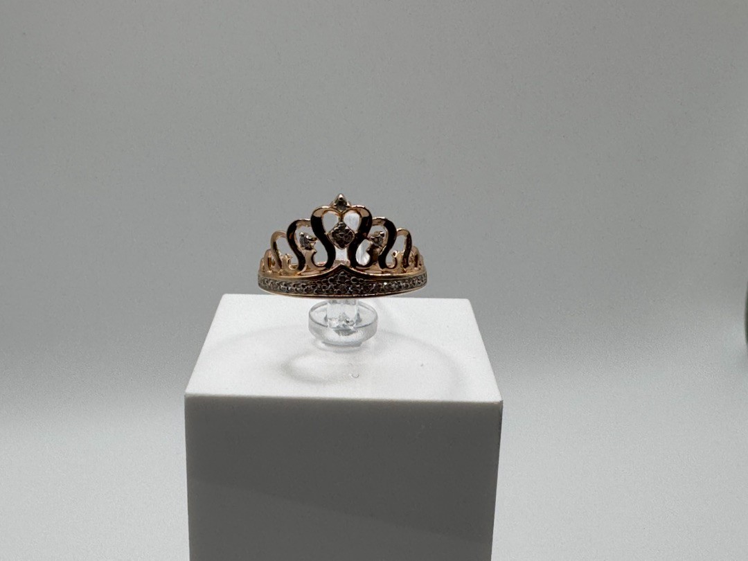 КОЛКМИ585 КОЛЬЦО С КАМНЯМИ (Au 585)