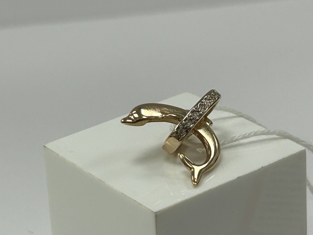 ПОДВЕСКА С КАМНЯМИ (Au 585)