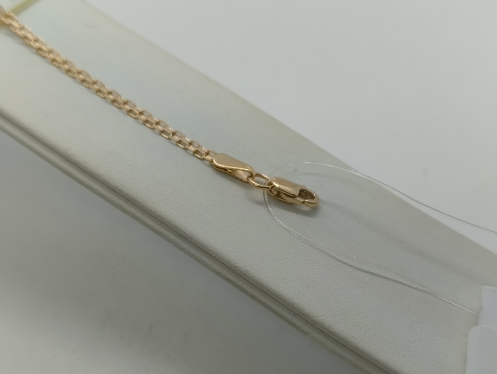 БРАСЛЕТ ПОЛНОВЕСНЫЙ Бисмарк машинный (Au 585)