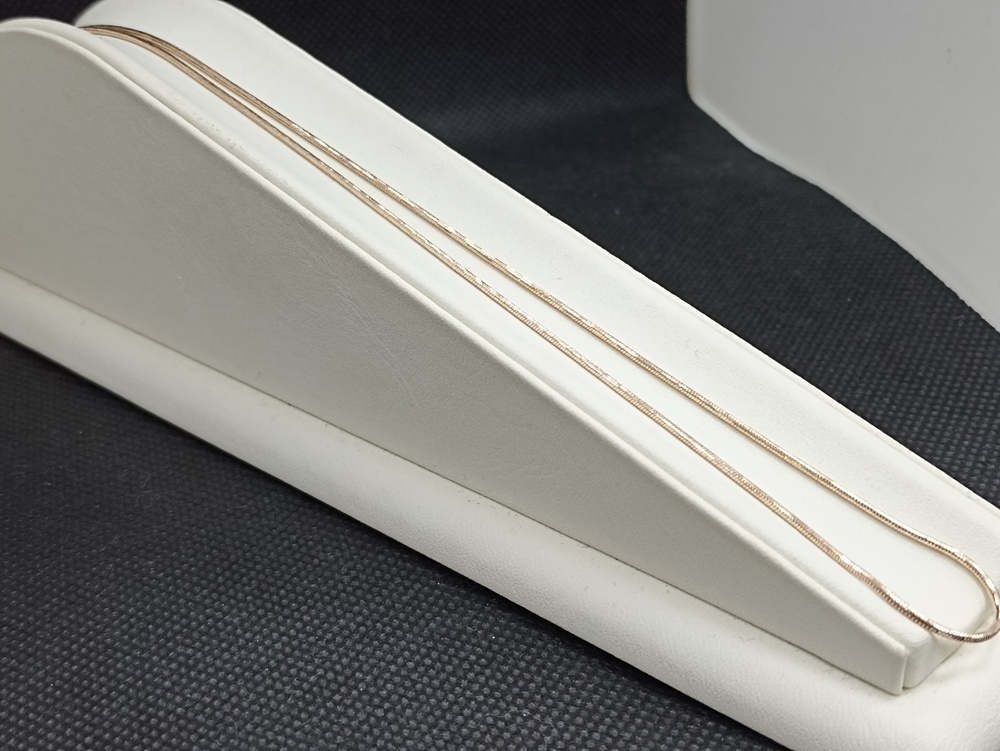 ЦЕПЬ ПОЛНОВЕСНАЯ Жгут(снейк) (Au 585)