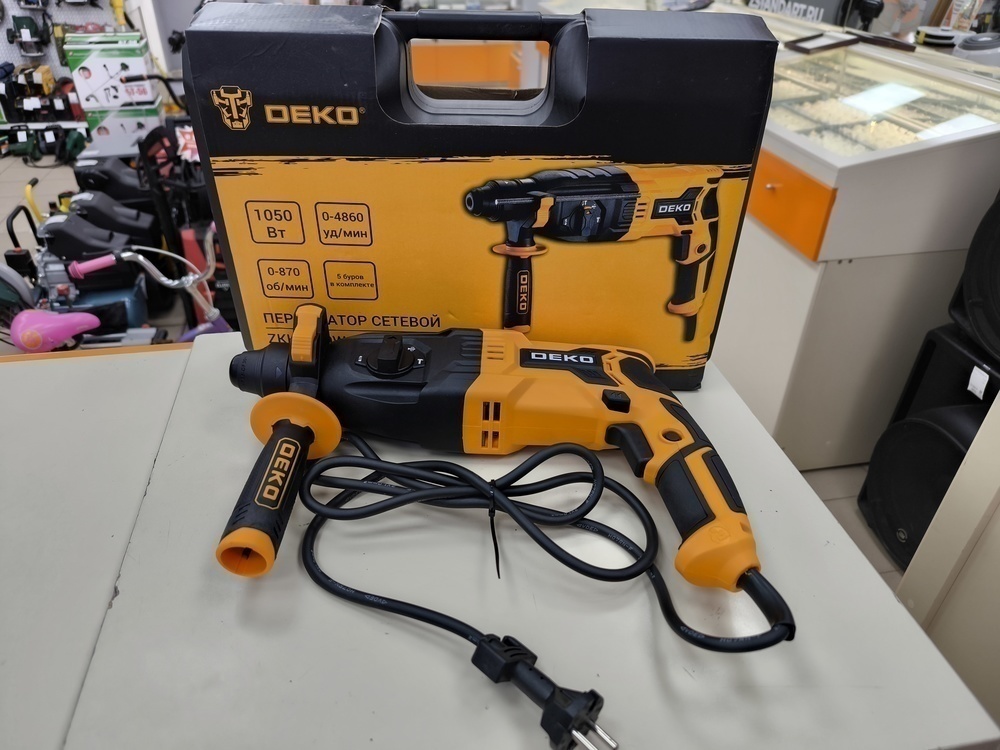 Перфоратор Deko ZKH1000W