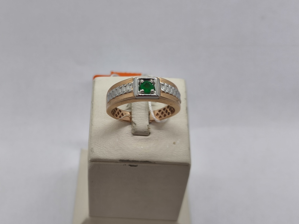 ПЕЧКМ585 ПЕЧАТКА С КАМНЕМ (Au 585)