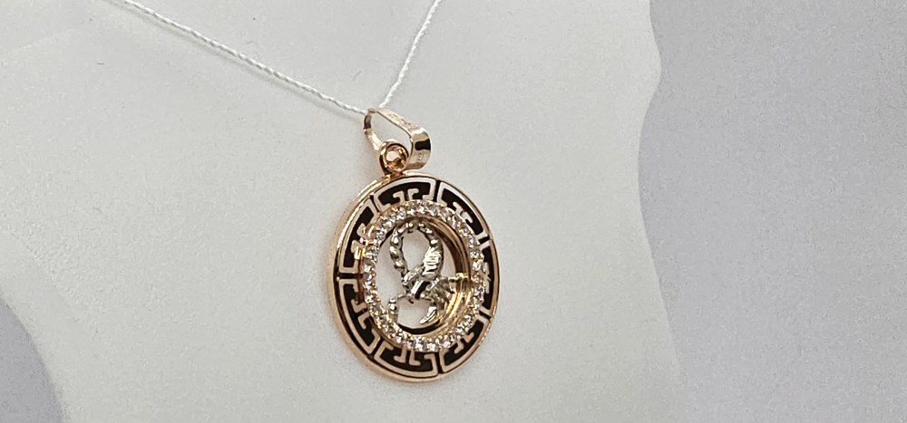 ПОДВЕСКА ЗНАК ЗОДИАКА СКОРПИОН (Au 585)