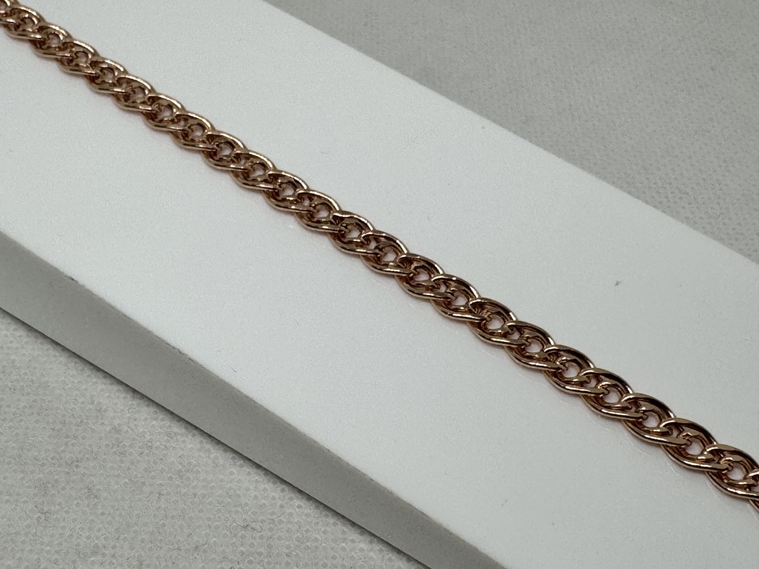 БРАСЛЕТ ПУСТОТЕЛЫЙ Нона (Au 585)