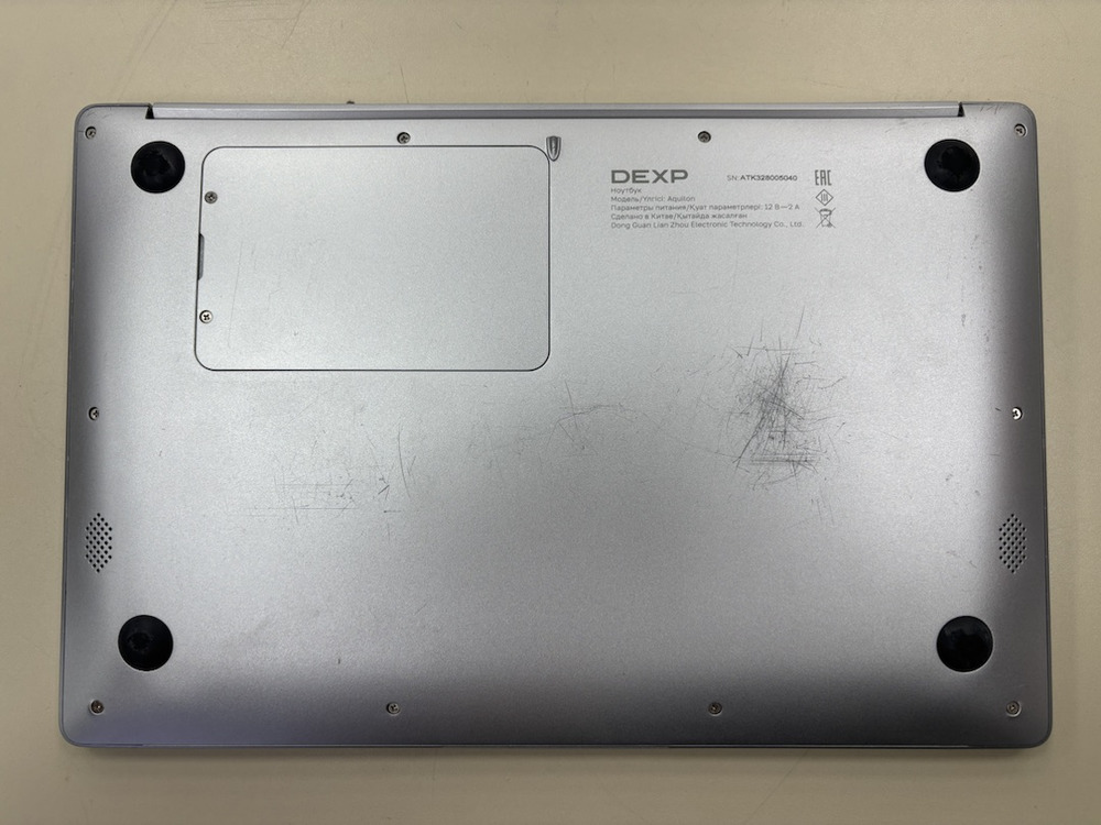 Ноутбук Dexp; Celeron N4020, Intel UHD Graphics, 8 Гб, 120 Гб, Нет