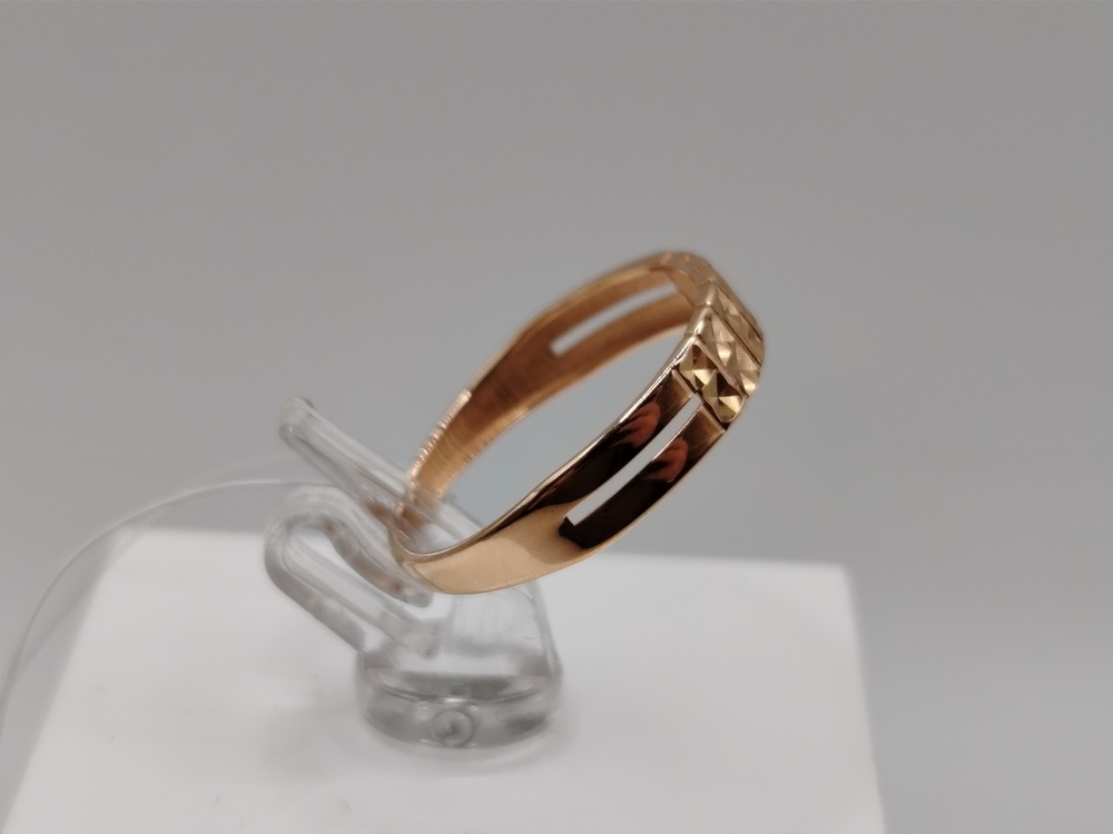 КОЛЬЦО БЕЗ КАМНЯ (Au 585)