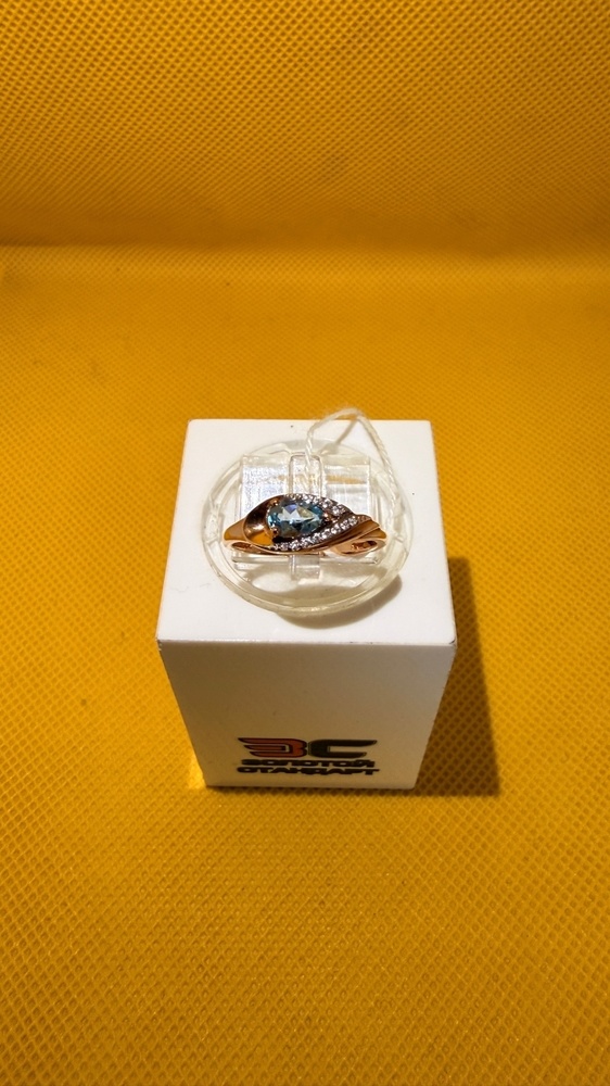 КОЛКМИ585 КОЛЬЦО С КАМНЯМИ (Au 585)