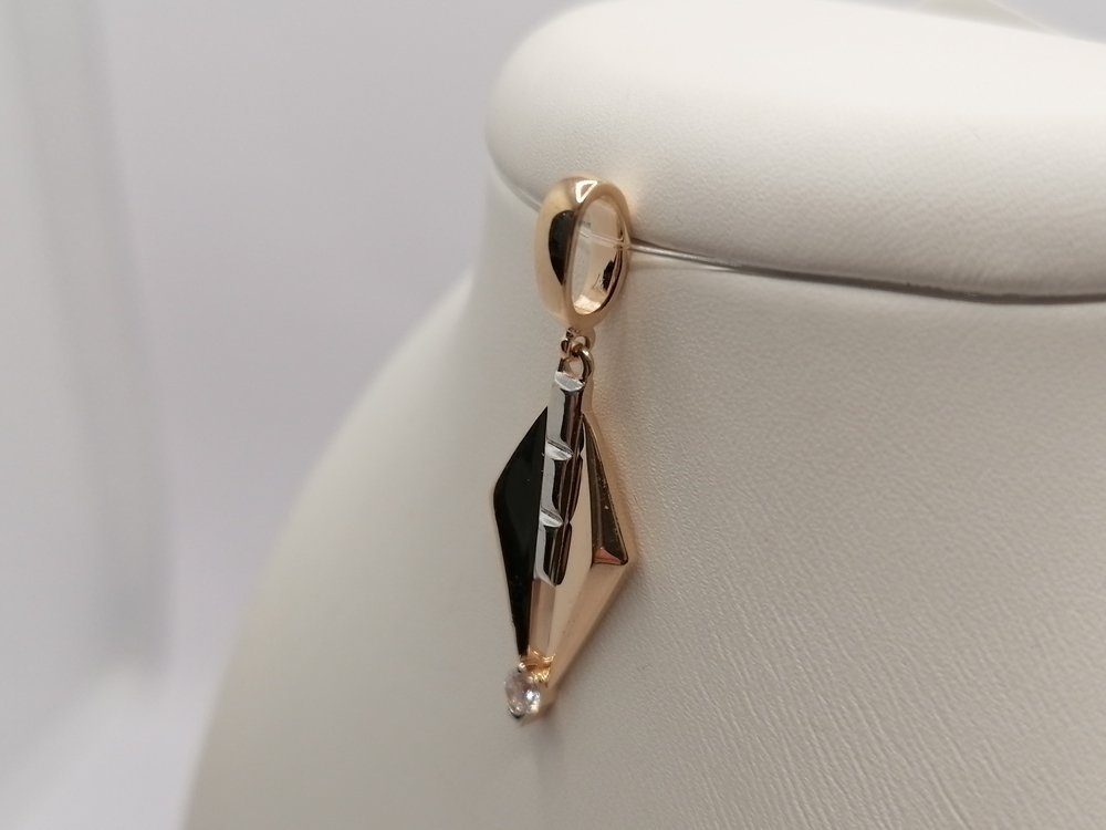 ПОДВЕСКА С КАМНЕМ (Au 585)