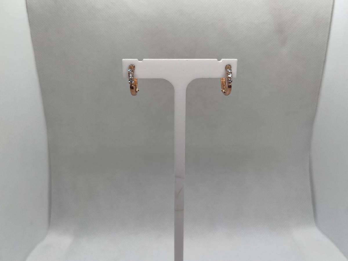 СЕРЬГИ С КАМНЯМИ (Au 585)