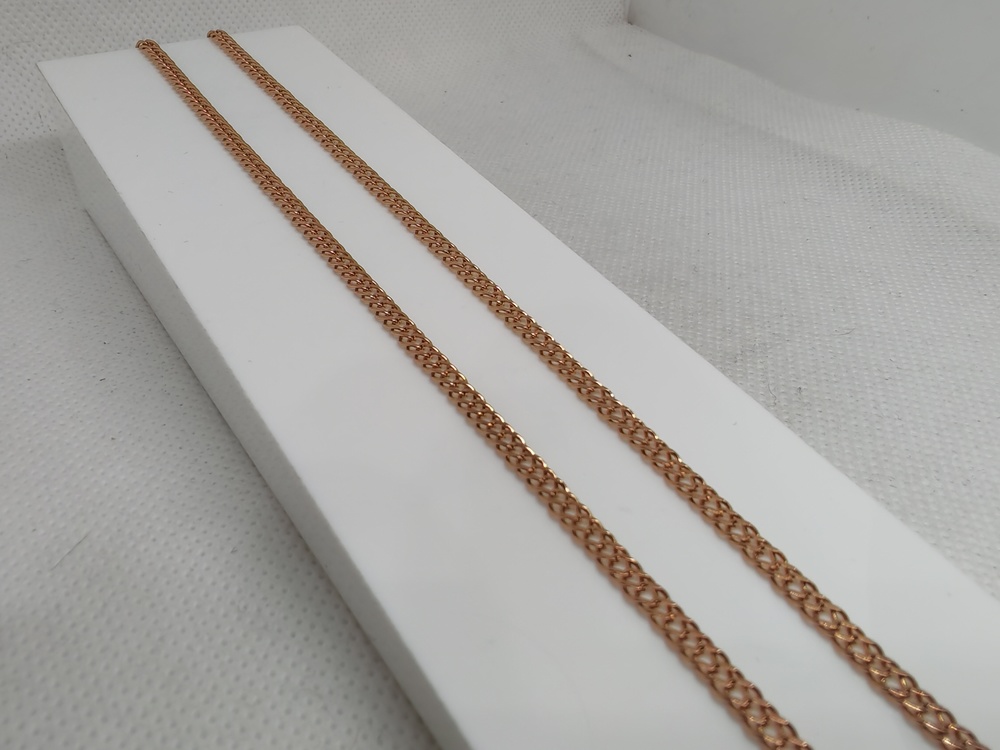 ЦЛР2585 ЦЕПЬ ПОЛНОВЕСНАЯ Ромб двойной (Au 585)